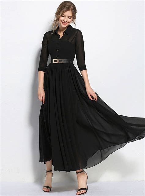 waist belted dress